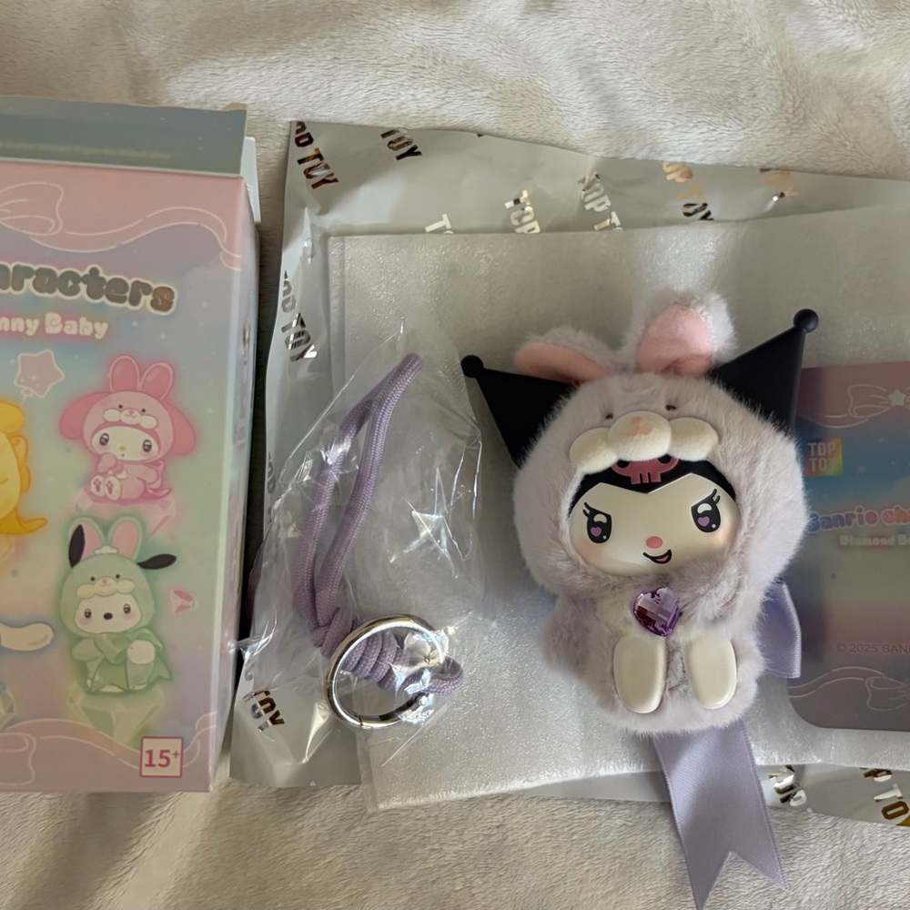 Sanrio Kuromi from Diamond Baby Series Figures Blind Box